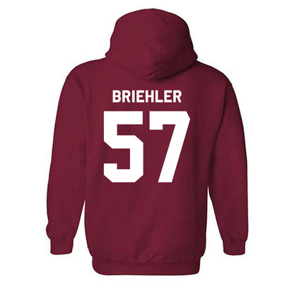 Stanford - NCAA Football : Kole Briehler - Classic Shersey Hooded Sweatshirt-1