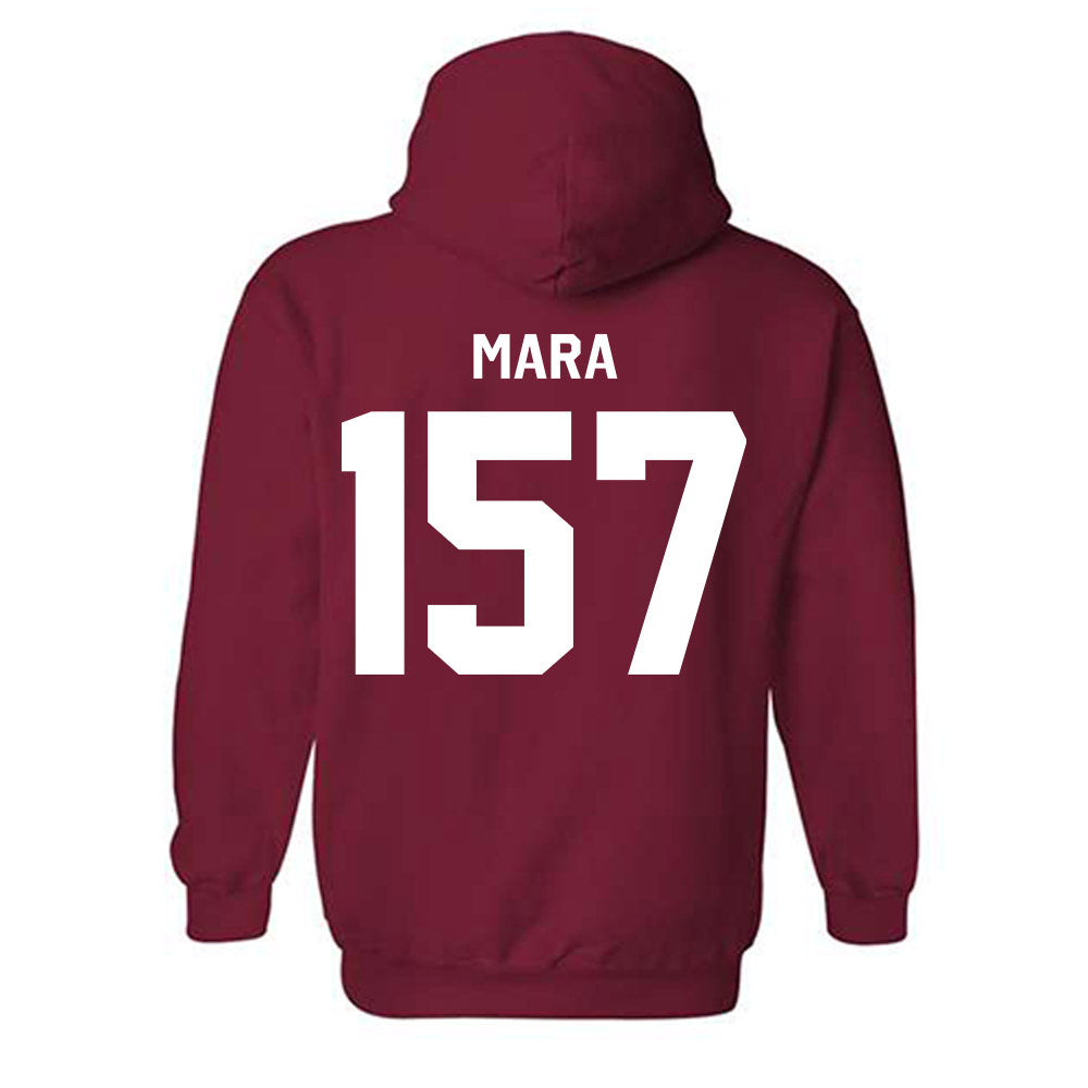 Stanford - NCAA Wrestling : Jason Mara - Classic Shersey Hooded Sweatshirt-1