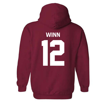 Stanford - NCAA Women's Soccer : Bella Winn - Classic Shersey Hooded Sweatshirt-1