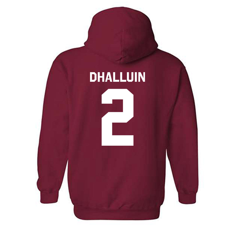 Stanford - NCAA Women's Water Polo : Juliette Dhalluin - Classic Shersey Hooded Sweatshirt-1