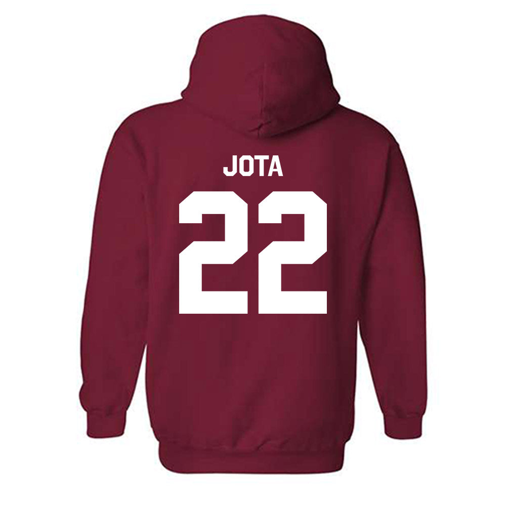 Stanford - NCAA Women's Soccer : Kaiya Jota - Classic Shersey Hooded Sweatshirt-1