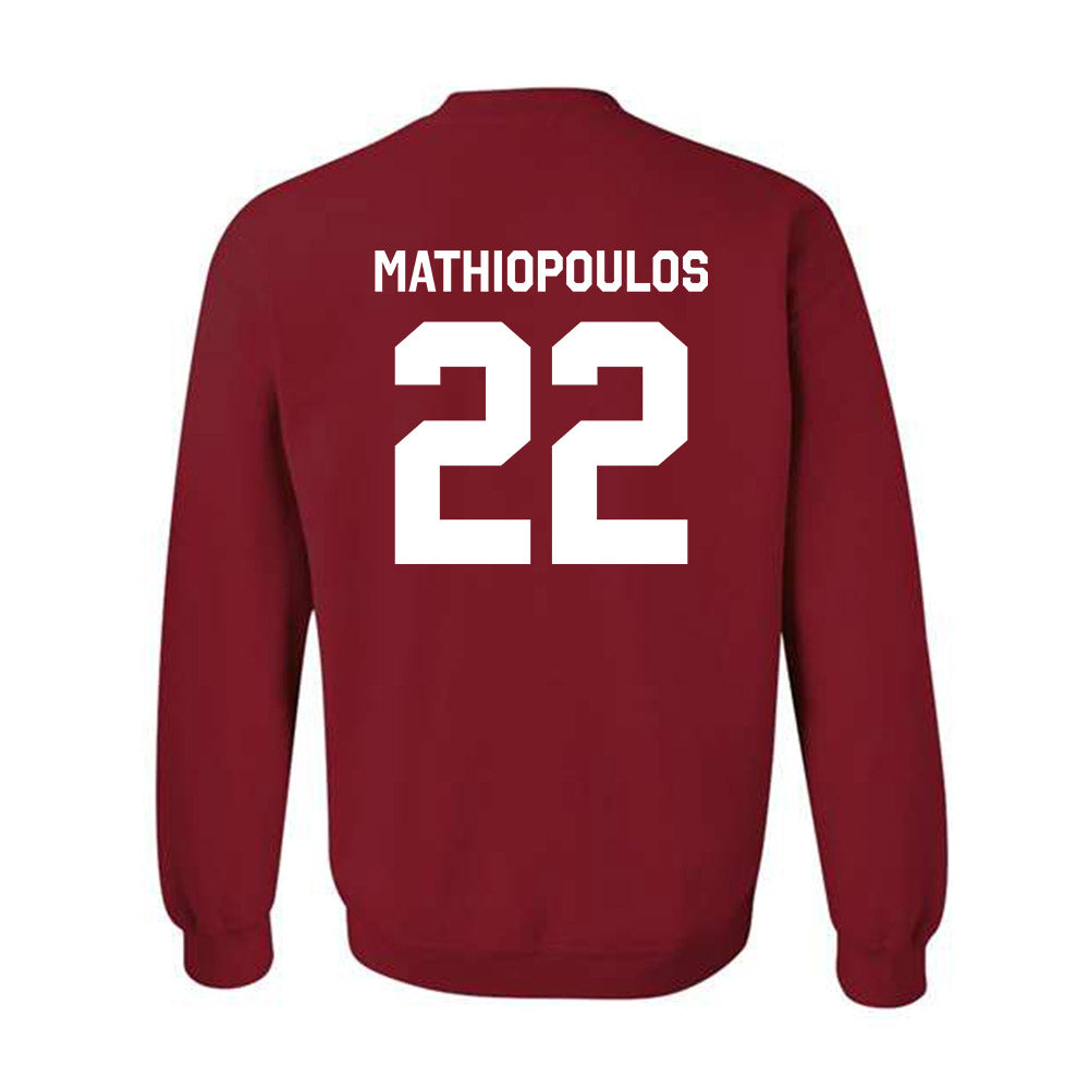 Stanford - NCAA Men's Water Polo : Konstantinos Mathiopoulos - Classic Shersey Crewneck Sweatshirt-1