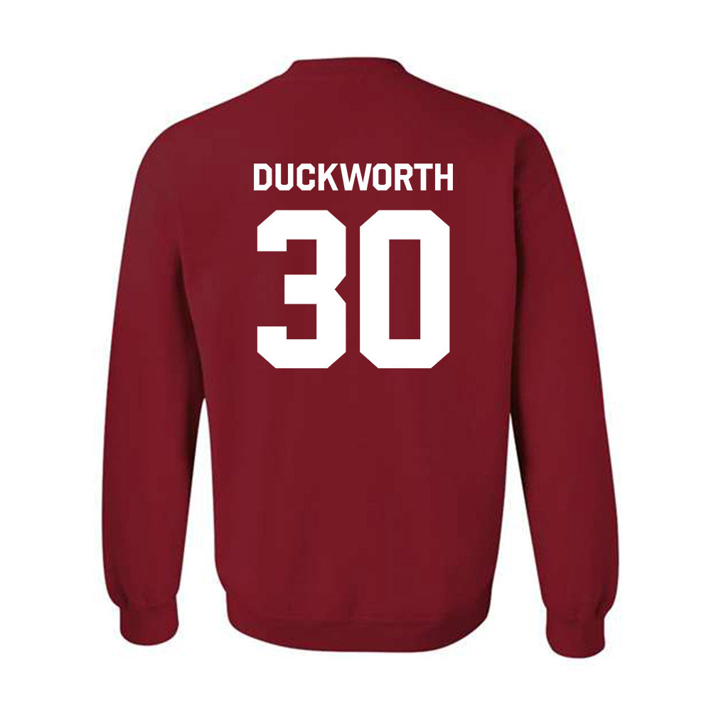Stanford - NCAA Football : Jack Duckworth - Classic Shersey Crewneck Sweatshirt-3