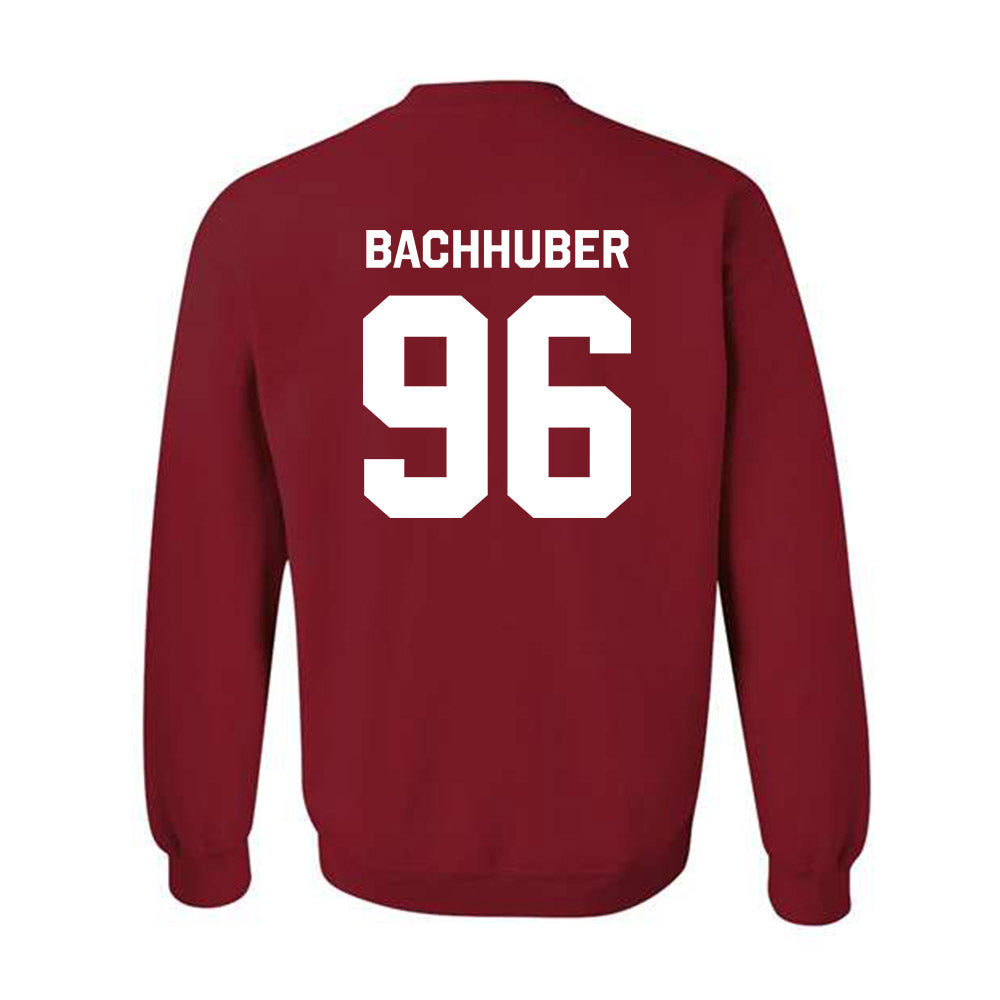 Stanford - NCAA Football : Connor Bachhuber - Classic Shersey Crewneck Sweatshirt-1