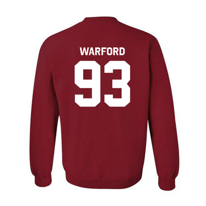 Stanford - NCAA Football : Peyton Warford - Classic Shersey Crewneck Sweatshirt-1