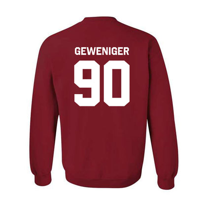 Stanford - NCAA Football : Gavin Geweniger - Classic Shersey Crewneck Sweatshirt-1