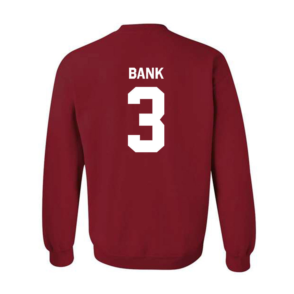 Stanford - NCAA Men's Soccer : Palmer Bank - Classic Shersey Crewneck Sweatshirt-1