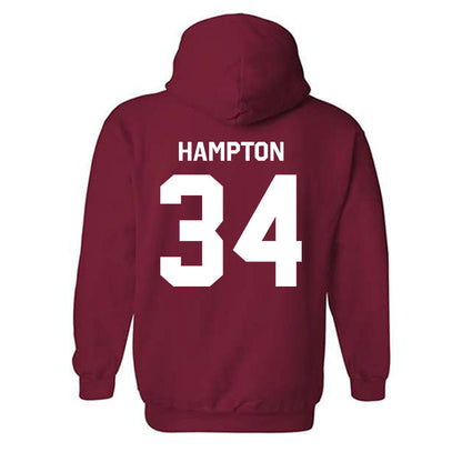 Stanford - NCAA Football : Caleb Hampton - Classic Shersey Hooded Sweatshirt-1