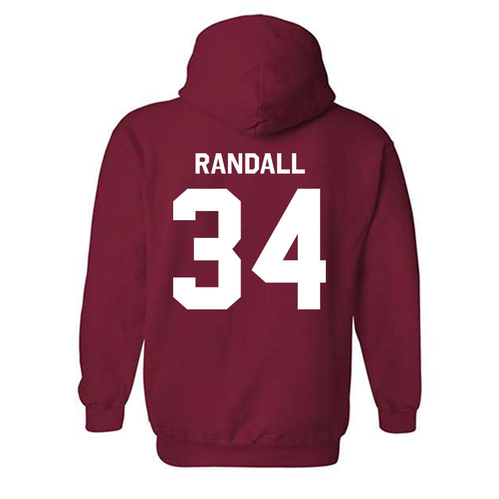 Stanford - NCAA Football : Javion Randall - Classic Shersey Hooded Sweatshirt-1
