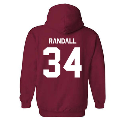 Stanford - NCAA Football : Javion Randall - Classic Shersey Hooded Sweatshirt-1