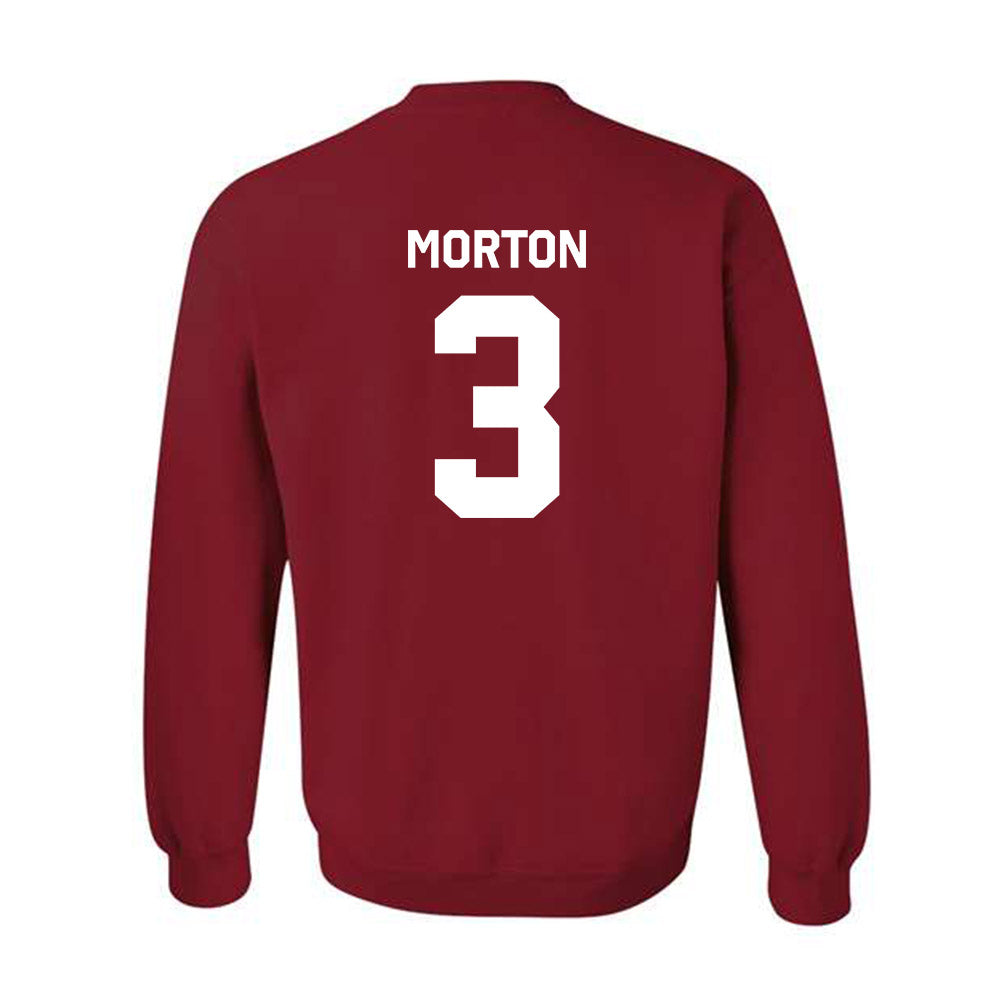 Stanford - NCAA Women's Lacrosse : Ella Morton - Classic Shersey Crewneck Sweatshirt-1
