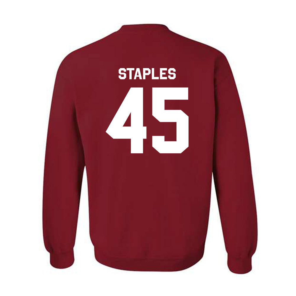 Stanford - NCAA Football : Omar Staples - Classic Shersey Crewneck Sweatshirt-1