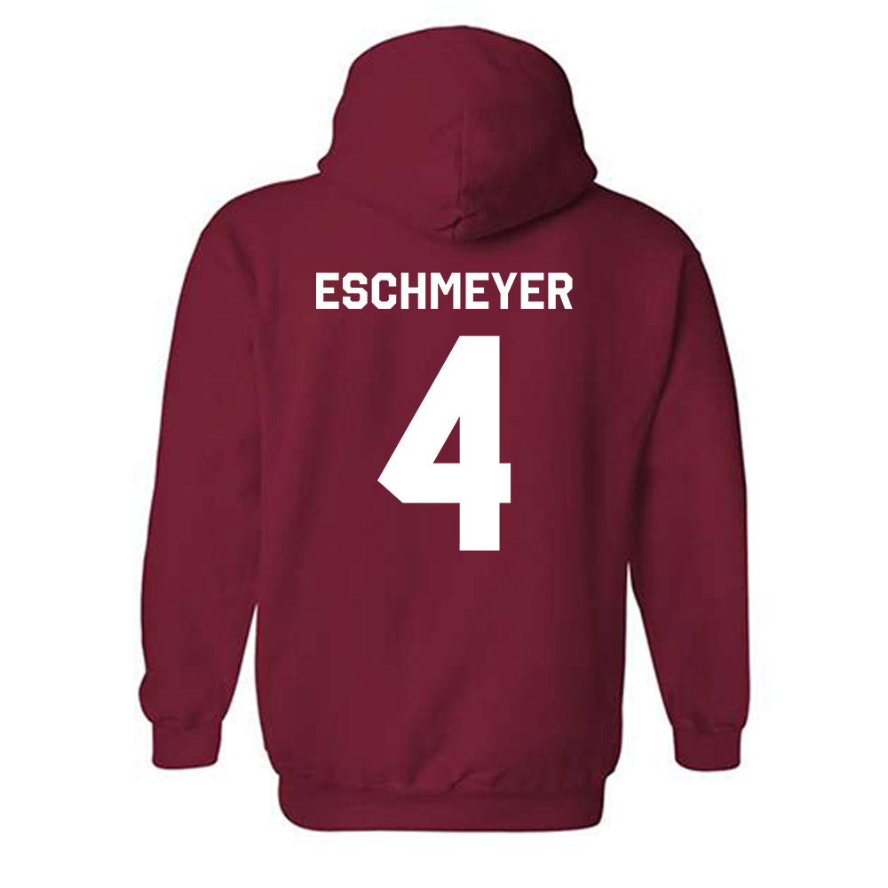 Stanford - NCAA Women's Basketball : Alexandra Eschmeyer - Classic Shersey Hooded Sweatshirt-1
