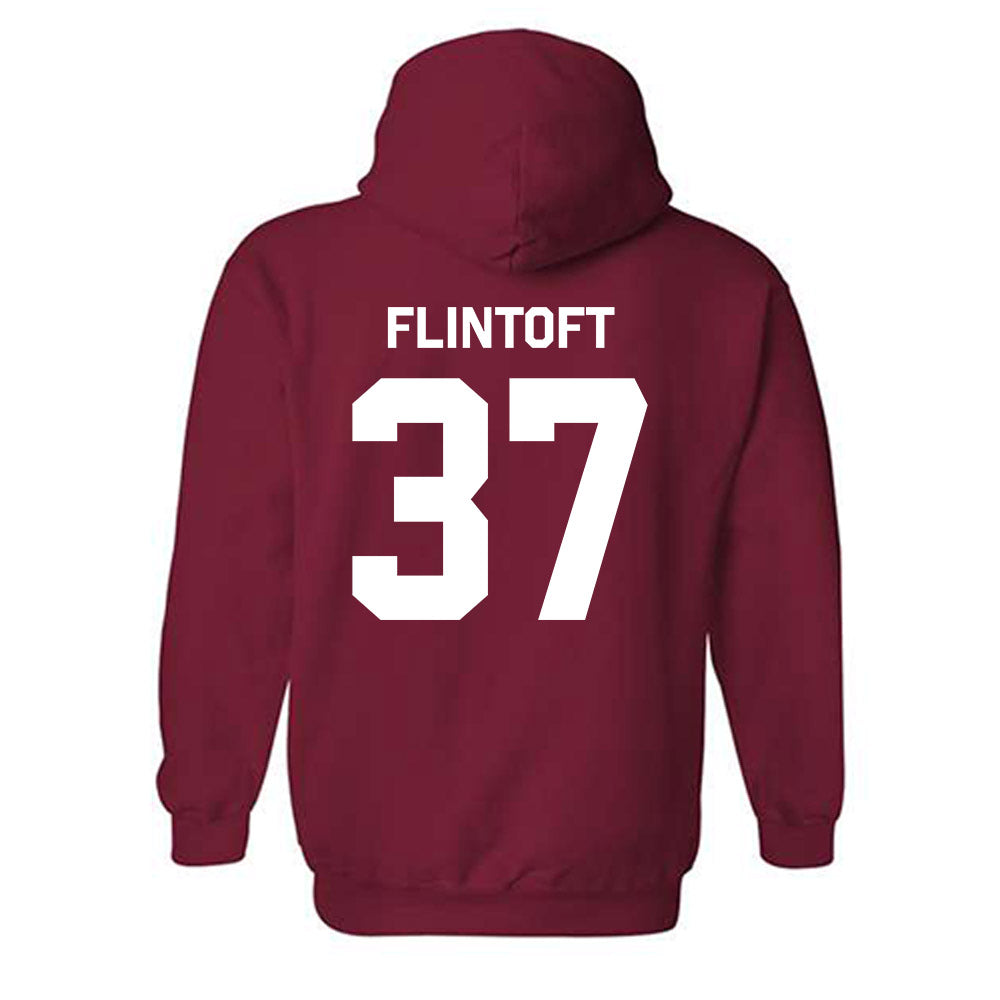 Stanford - NCAA Football : Aidan Flintoft - Classic Shersey Hooded Sweatshirt-1