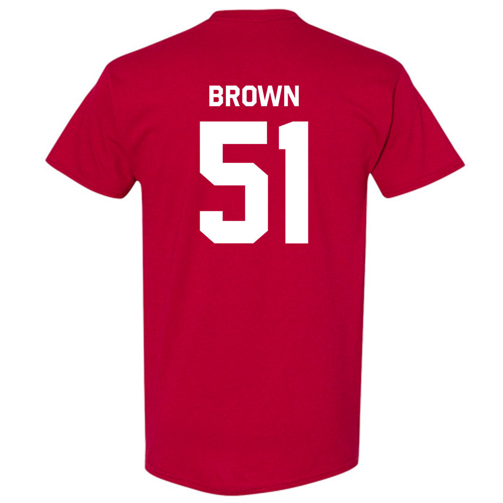 Stanford - NCAA Football : Ziron Brown - Classic Shersey T-Shirt-1