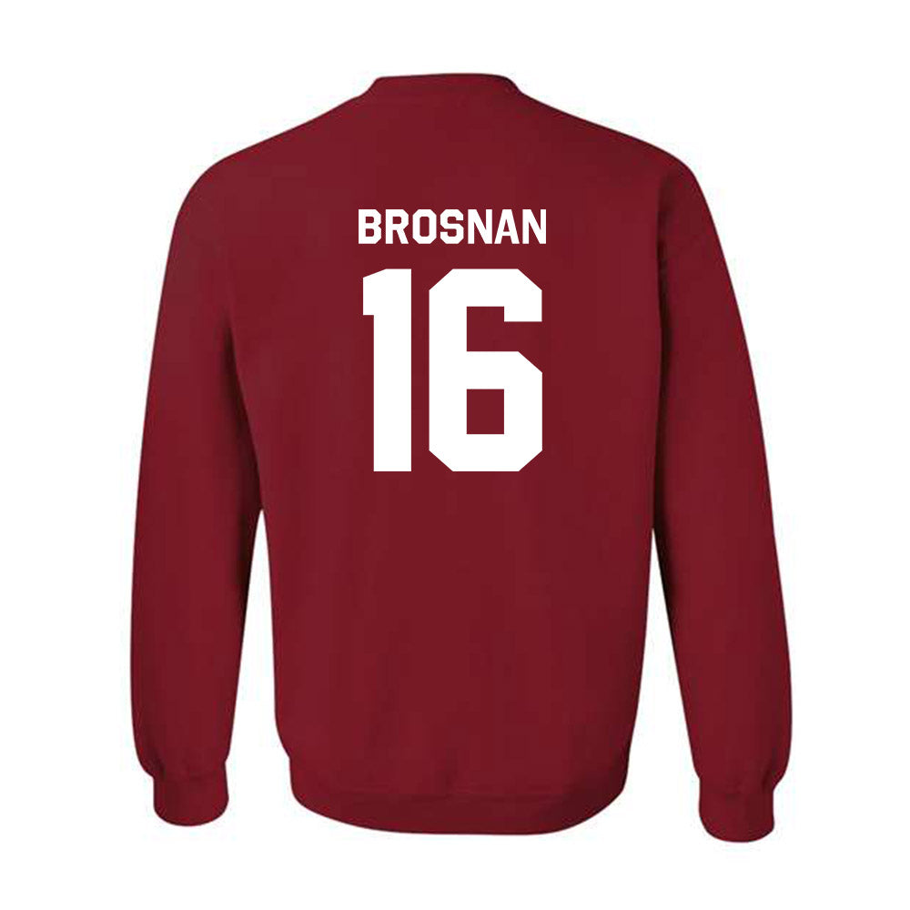 Stanford - NCAA Women's Lacrosse : Ava Brosnan - Classic Shersey Crewneck Sweatshirt-1