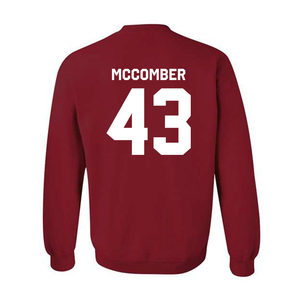 Stanford - NCAA Football : Landon McComber - Classic Shersey Crewneck Sweatshirt-1