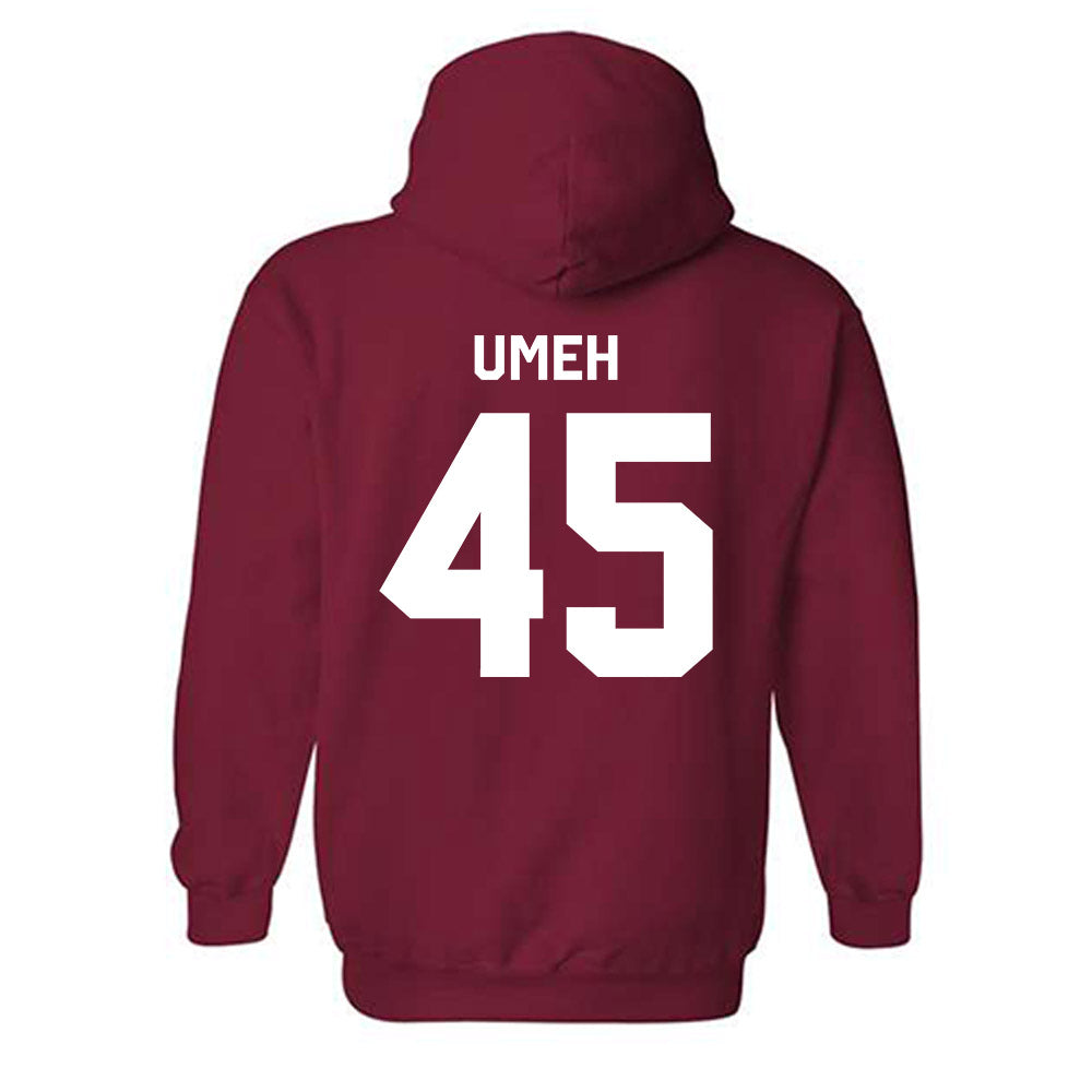 Stanford - NCAA Women's Basketball : Kennedy Umeh - Classic Shersey Hooded Sweatshirt-1