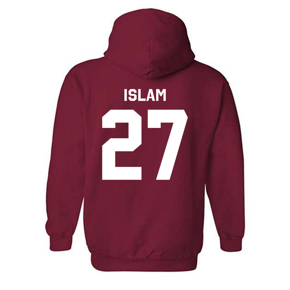 Stanford - NCAA Men's Soccer : Trevor Islam - Classic Shersey Hooded Sweatshirt-1