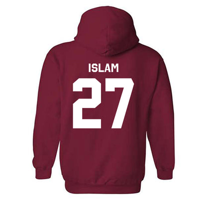 Stanford - NCAA Men's Soccer : Trevor Islam - Classic Shersey Hooded Sweatshirt-1