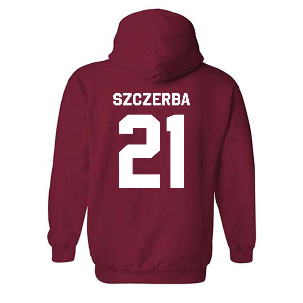 Stanford - NCAA Women's Water Polo : Natalia Szczerba - Classic Shersey Hooded Sweatshirt-1