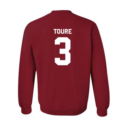Stanford - NCAA Men's Basketball : Tallis Toure - Classic Shersey Crewneck Sweatshirt-1