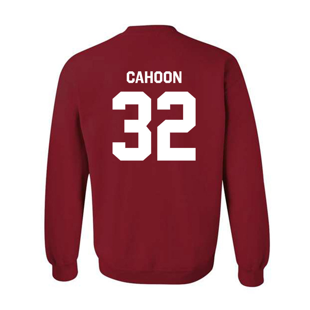 Stanford - NCAA Football : Chase Cahoon - Classic Shersey Crewneck Sweatshirt-3