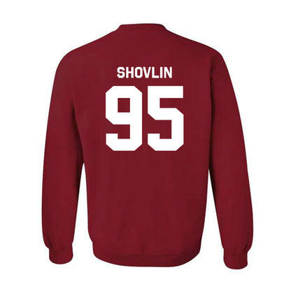 Stanford - NCAA Football : Adam Shovlin - Classic Shersey Crewneck Sweatshirt-1