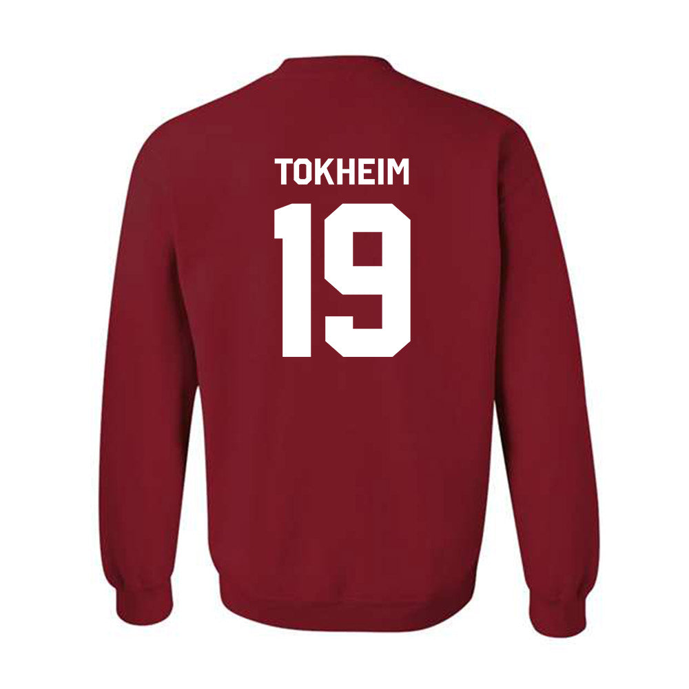 Stanford - NCAA Baseball : Teddy Tokheim - Classic Shersey Crewneck Sweatshirt-1