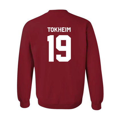 Stanford - NCAA Baseball : Teddy Tokheim - Classic Shersey Crewneck Sweatshirt-1