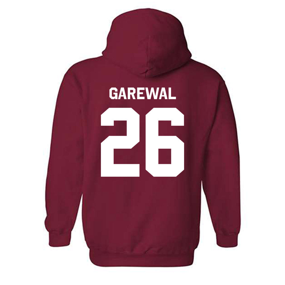 Stanford - NCAA Baseball : Sam Garewal - Classic Shersey Hooded Sweatshirt-1