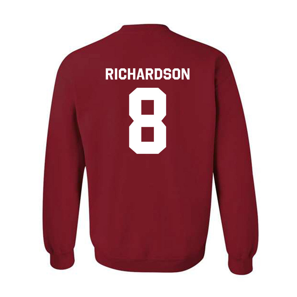 Stanford - NCAA Football : Cam Richardson - Classic Shersey Crewneck Sweatshirt-1