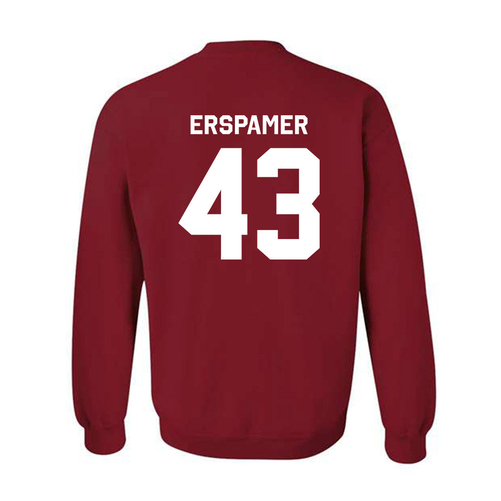 Stanford - NCAA Baseball : Mike Erspamer - Classic Shersey Crewneck Sweatshirt-1