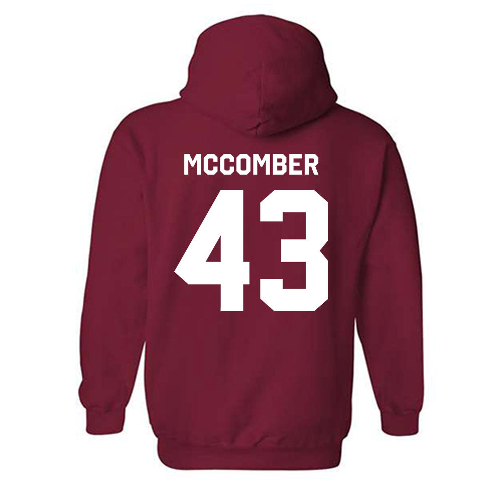 Stanford - NCAA Football : Landon McComber - Classic Shersey Hooded Sweatshirt-1