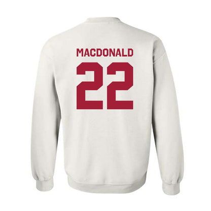Stanford - NCAA Baseball : Cort MacDonald - Classic Shersey Crewneck Sweatshirt-1
