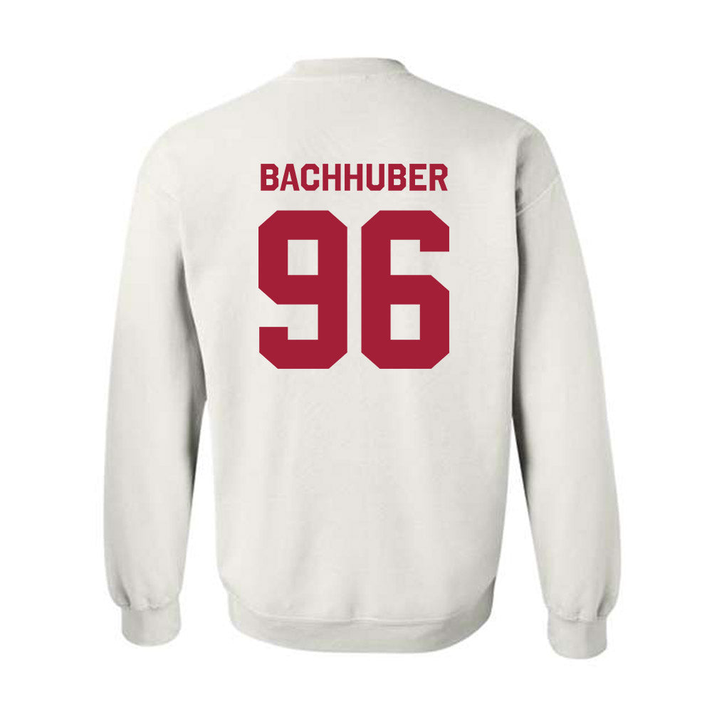 Stanford - NCAA Football : Connor Bachhuber - Classic Shersey Crewneck Sweatshirt-1