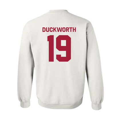 Stanford - NCAA Football : Jack Duckworth - Classic Shersey Crewneck Sweatshirt-1
