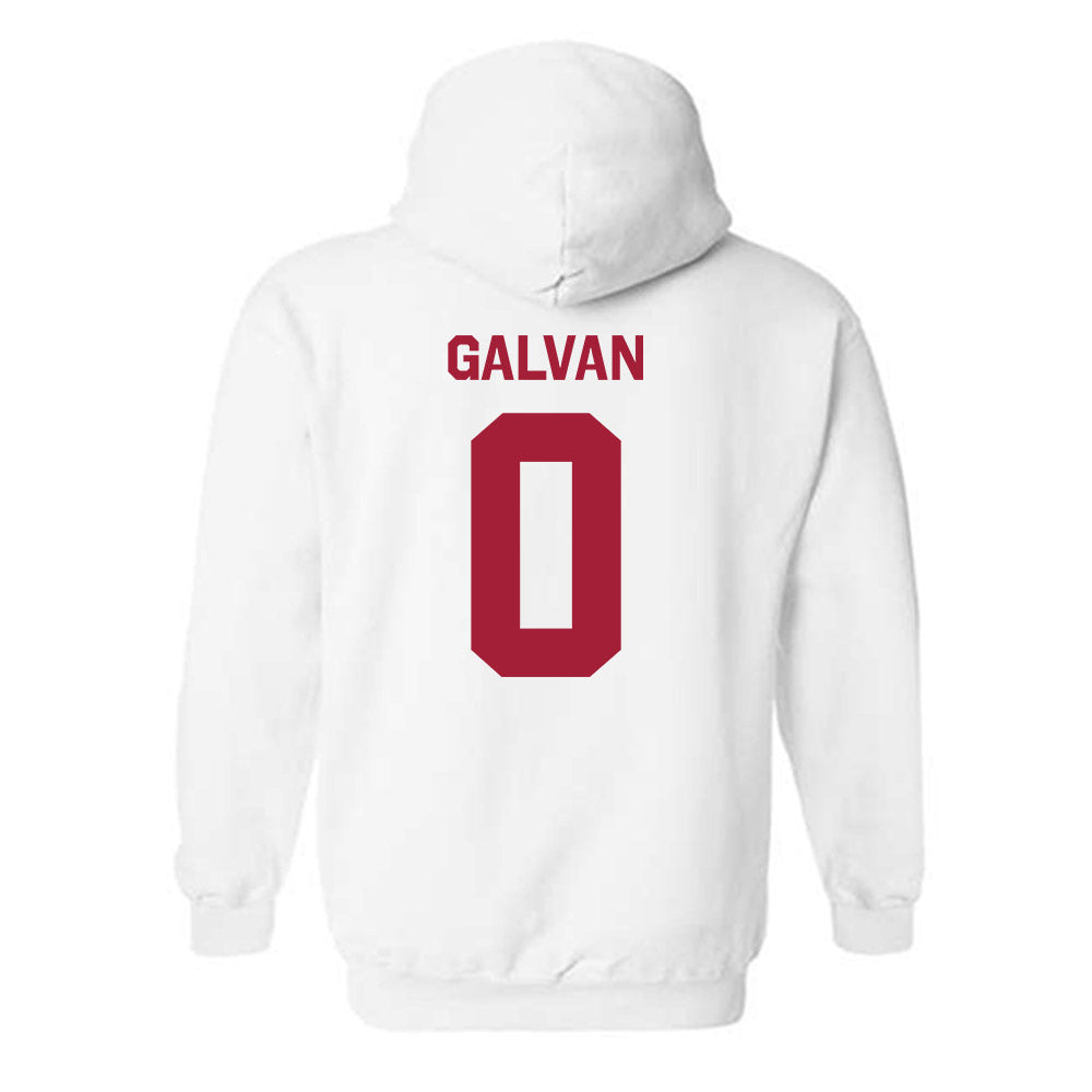 Stanford - NCAA Football : Jahsiah Galvan - Classic Shersey Hooded Sweatshirt-1
