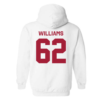 Stanford - NCAA Football : Josh Williams - Classic Shersey Hooded Sweatshirt-1