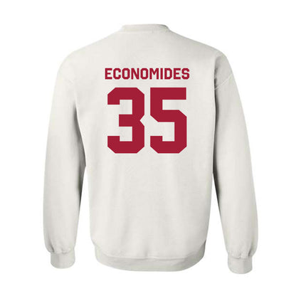 Stanford - NCAA Softball : Joie Economides - Classic Shersey Crewneck Sweatshirt-1