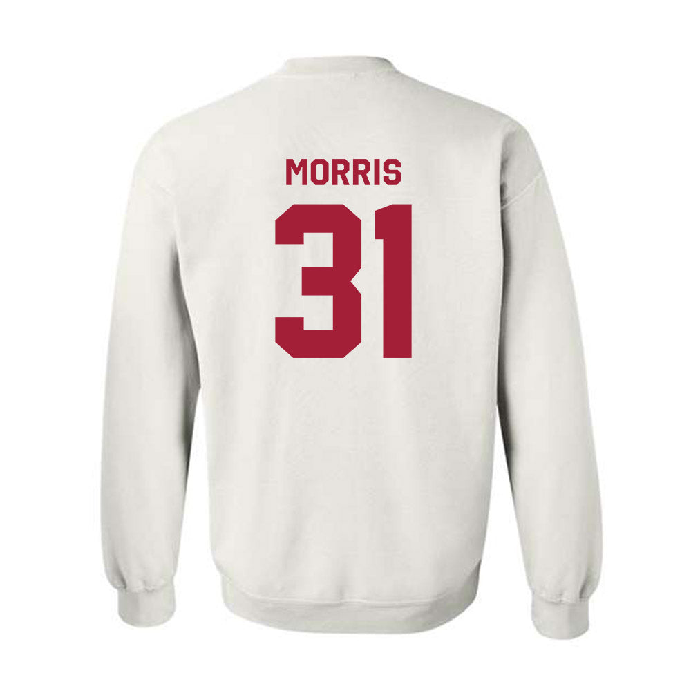 Stanford - NCAA Football : Aaron Morris - Classic Shersey Crewneck Sweatshirt-1