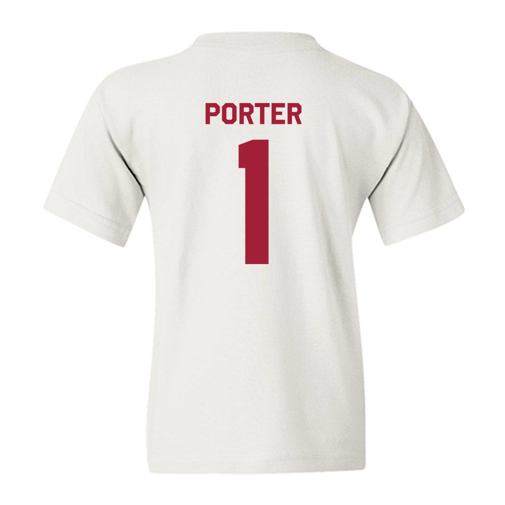 Stanford - NCAA Men's Volleyball : Evan Porter - Classic Shersey Youth T-Shirt-1