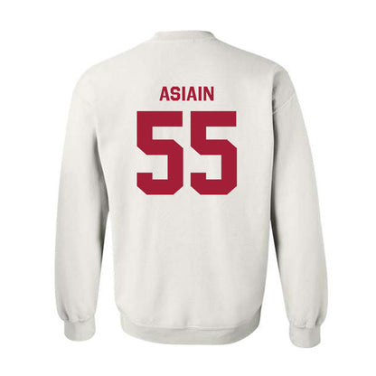 Stanford - NCAA Football : Joe Asiain - Classic Shersey Crewneck Sweatshirt-1