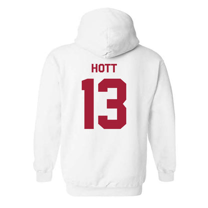 Stanford - NCAA Baseball : Ethan Hott - Classic Shersey Hooded Sweatshirt-1