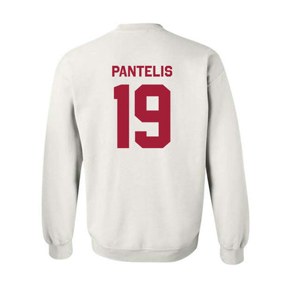 Stanford - NCAA Football : David Pantelis - Classic Shersey Crewneck Sweatshirt-1