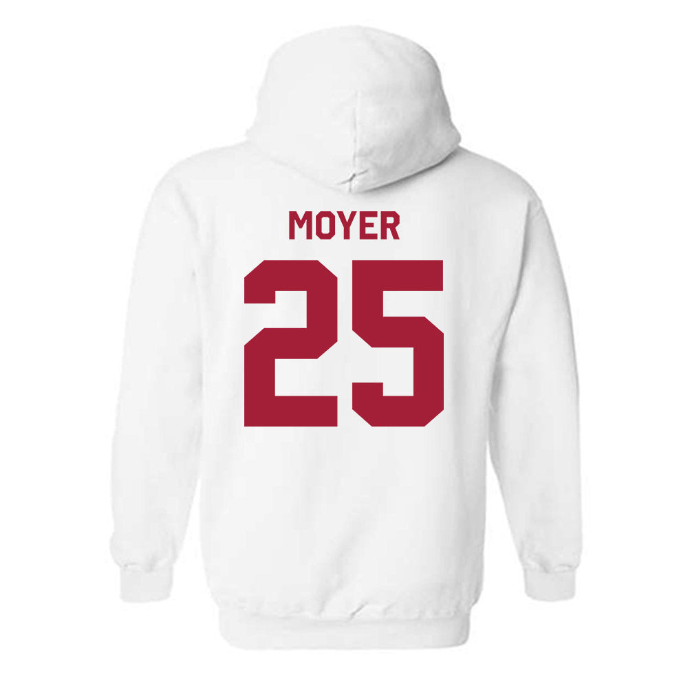 Stanford - NCAA Men's Soccer : Joe Moyer - Classic Shersey Hooded Sweatshirt-1