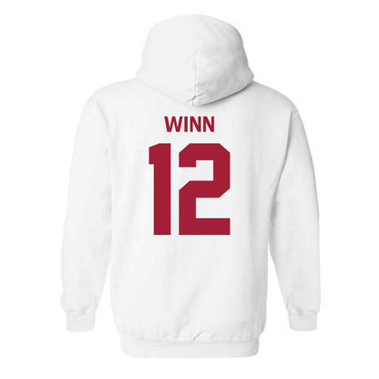 Stanford - NCAA Women's Soccer : Bella Winn - Classic Shersey Hooded Sweatshirt-1