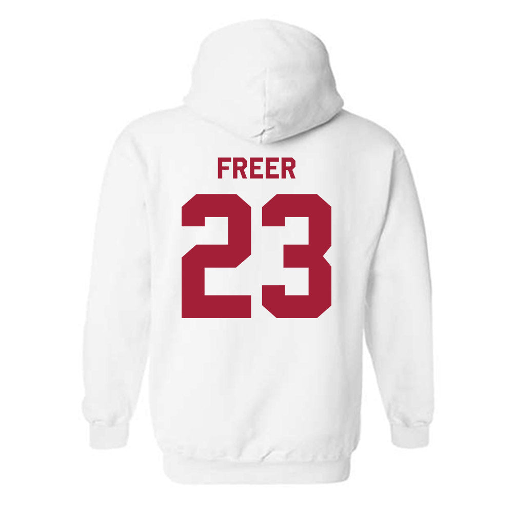 Stanford - NCAA Women's Soccer : Lily Freer - Classic Shersey Hooded Sweatshirt-1
