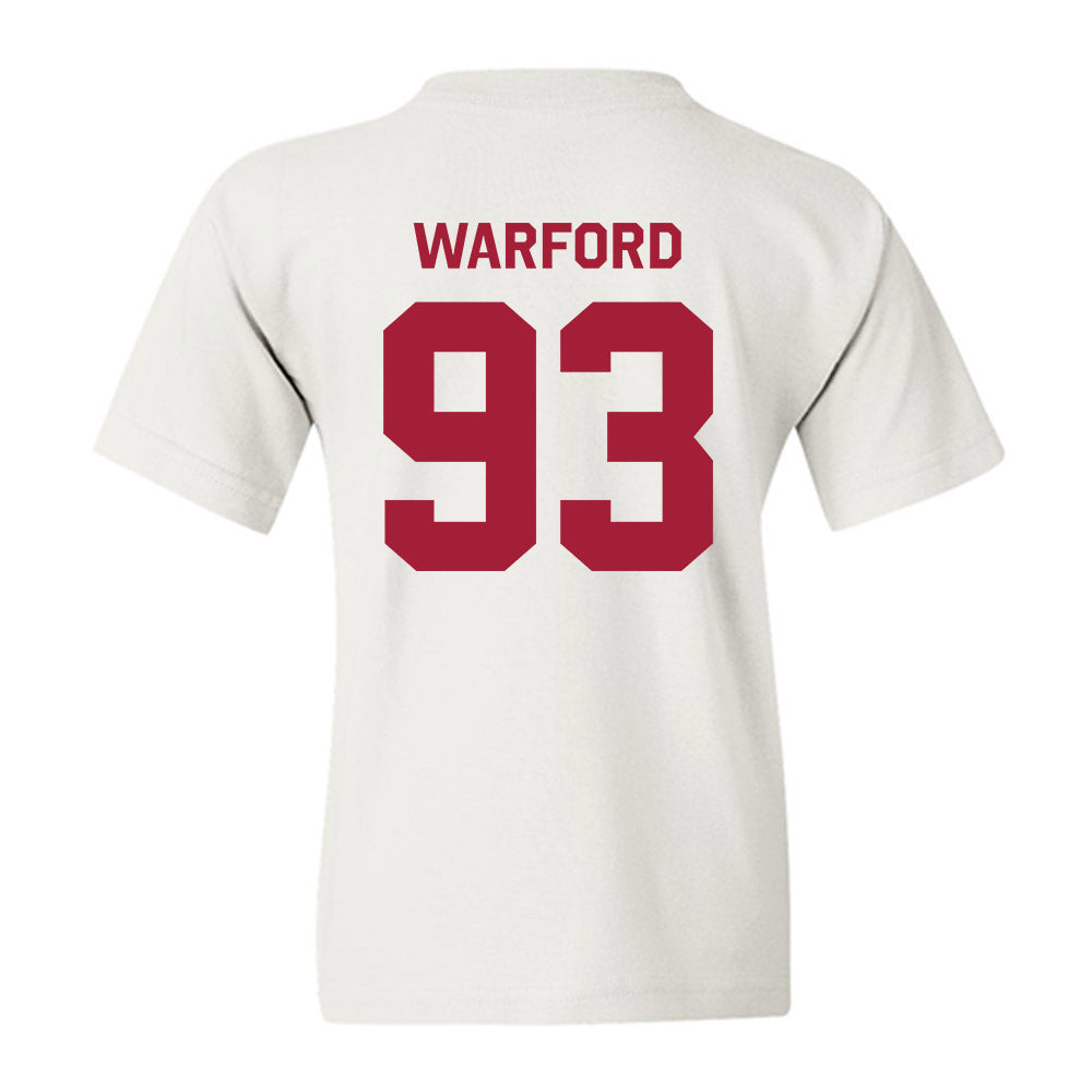 Stanford - NCAA Football : Peyton Warford - Classic Shersey Youth T-Shirt-1