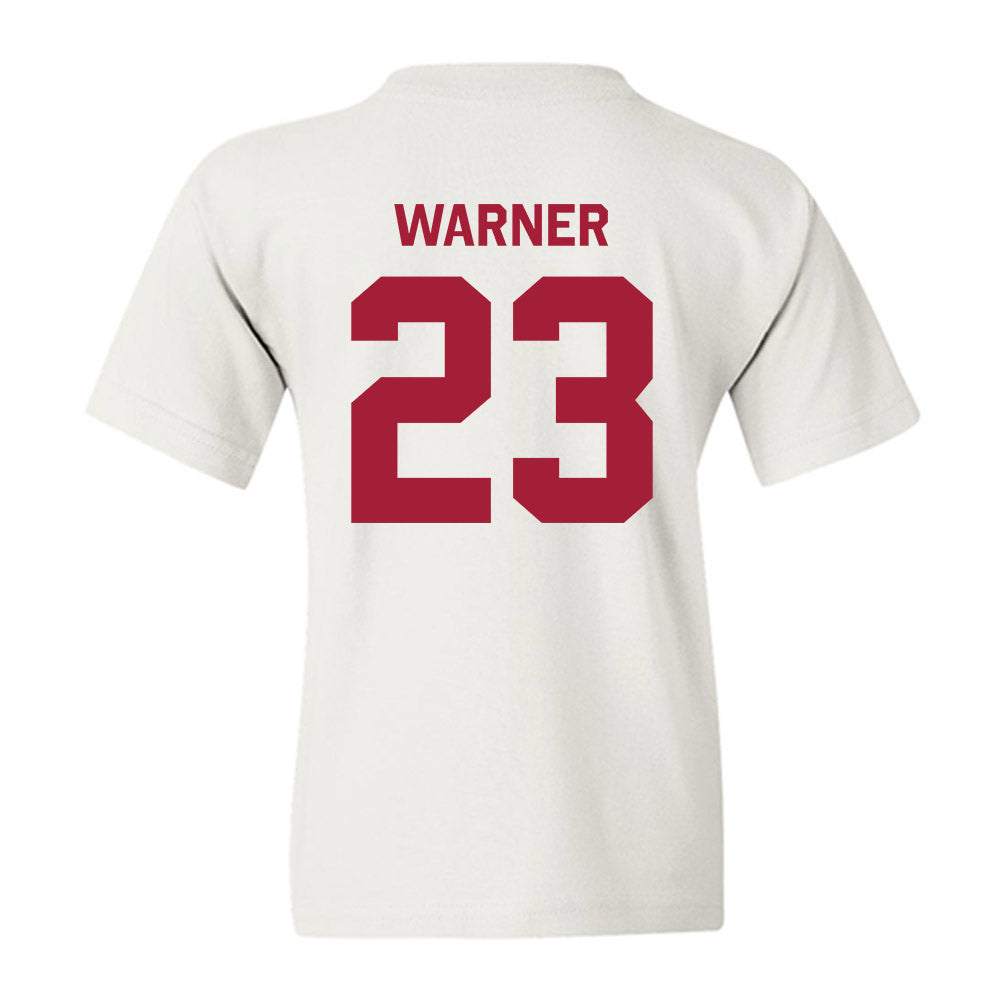 Stanford - NCAA Baseball : Parker Warner - Classic Shersey Youth T-Shirt-1